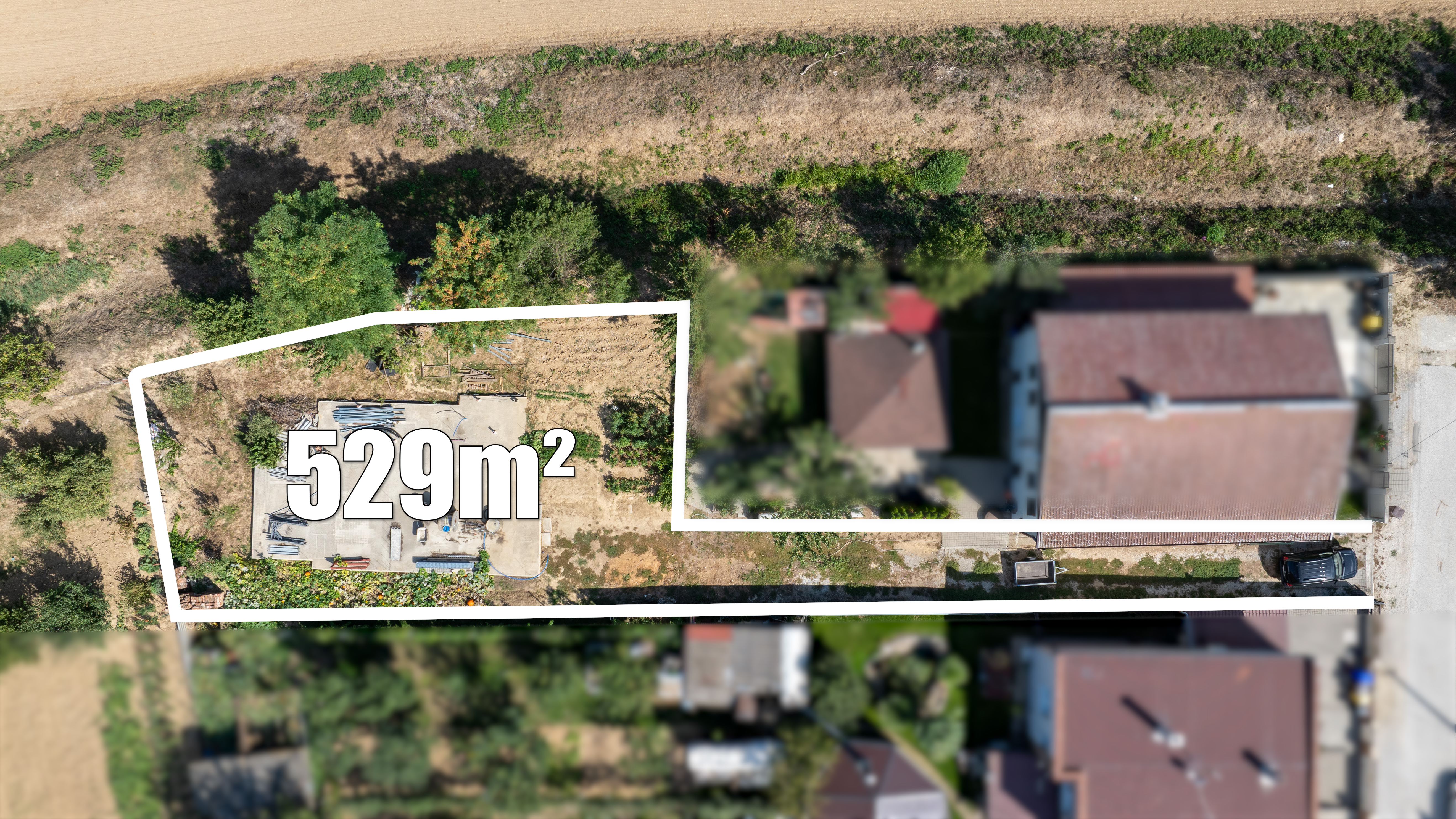 Pozemok Dolné Lefantovce 529m2